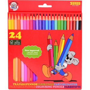 Färgpennor Sense - 24 pennor Färgpennor Sense - 24 pennor