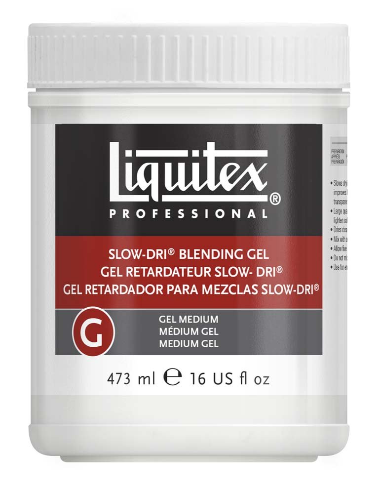 Tørremedium (Længere tørretid) Liquitex 473 ml - Akrylmedier, Malermedium, Fernis og kunstner medier til kunstmaling