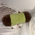 Kundbild Myboshi Samt - 100 g - Frog: Bra garn. Smular inte så lätt....