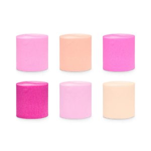 Kräppapper - Rosa mix Kräppapper - Rosa mix