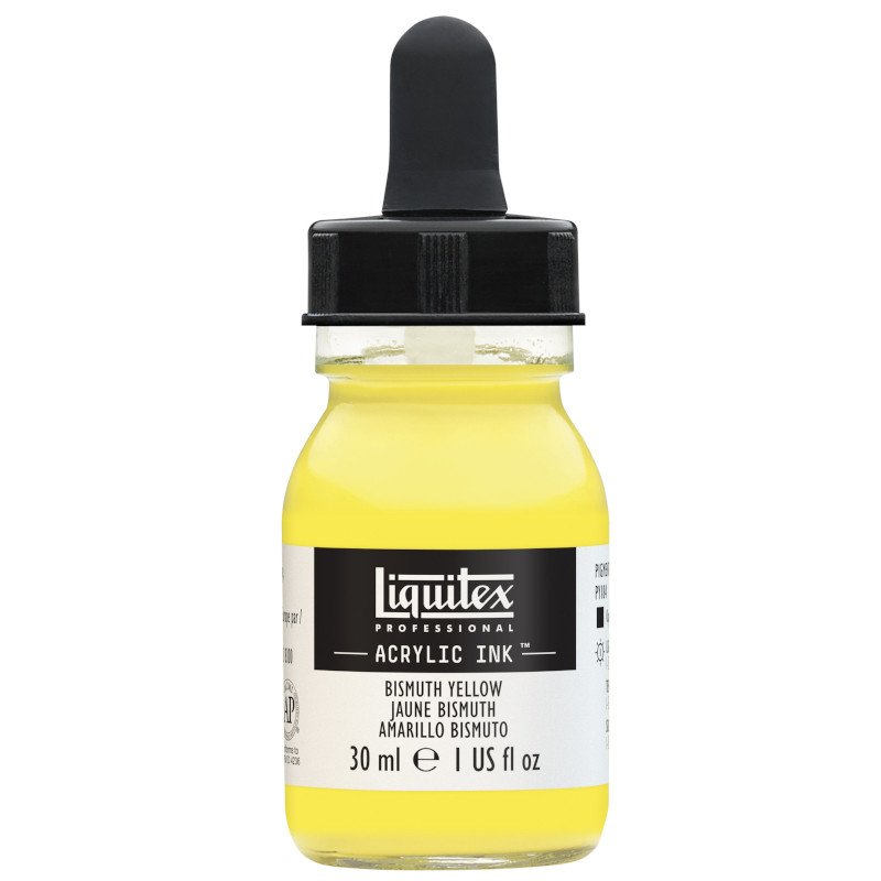 Akrylfärg - Liquitex Prof. Ink 30ml - Bismuth Yellow - Akrylfärger, Konstnärsfärger