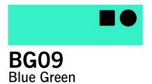 Copic Ciao - BG09 - Blue Green - Tuschpennor, Pennor, Pennor, kritor & tusch