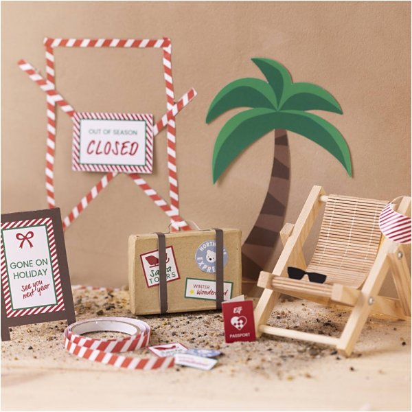 Mini DIY Kit Nissens Dörr - På semester Mini DIY Kit Nissens Dörr - På semester