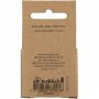 Agatp�rlor transparent gr� 10x10-15x6 mm - 28 st.