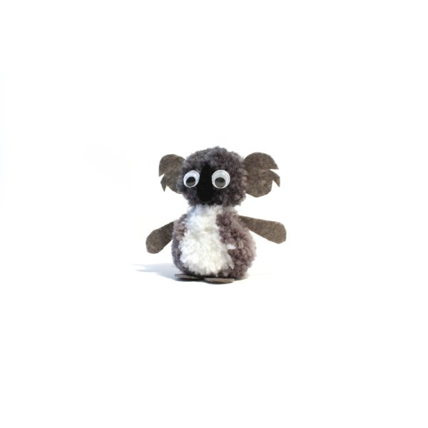 Gör-det-själv-kit för pompom - koala Gör-det-själv-kit för pompom - koala