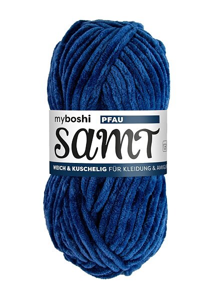 Myboshi Velvet - 100 g - Påfugl - Myboshi garn, Garn, Strikke, hækle, knytte og væve
