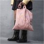 Broderikit med stofpose Blød pink - DIY-sæt Broderikit med stofpose Blød pink - DIY-sæt