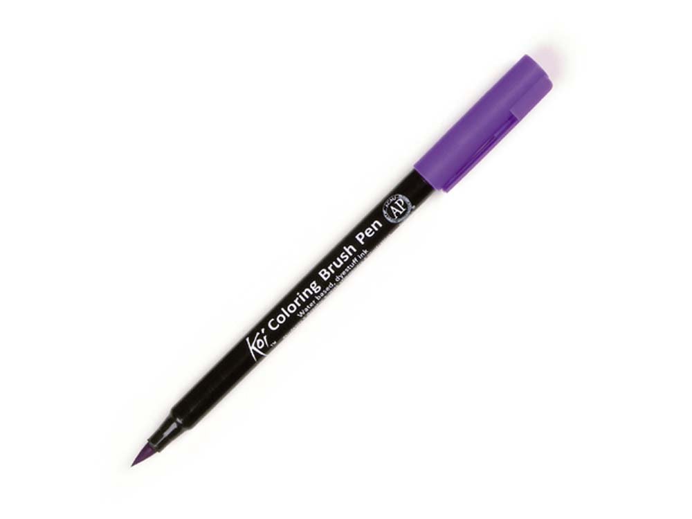Koi Color Brush - Light Purple - Fiberpenne, Penne, Penne, kridt & tusch