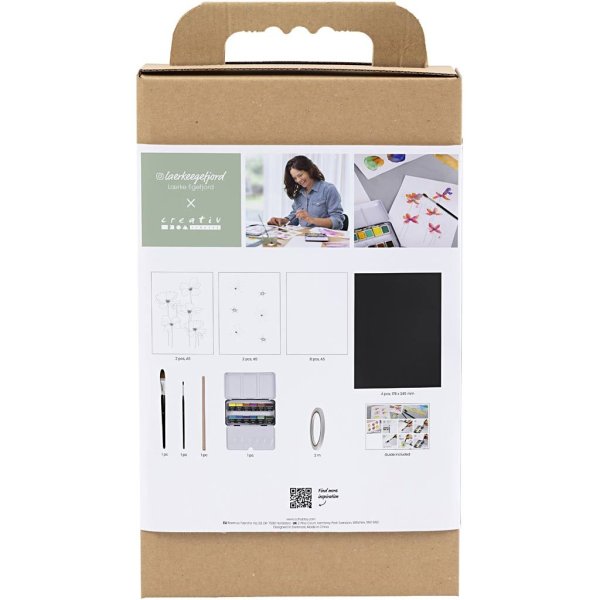 DIY-sett Akvarell Kreativitet i en eske 1 pakke DIY-sett Akvarell Kreativitet i en eske 1 pakke