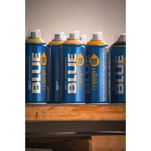 Montana BLUE sprayfärg 400 ml vattenbaserad Montana BLUE sprayfärg 400 ml vattenbaserad