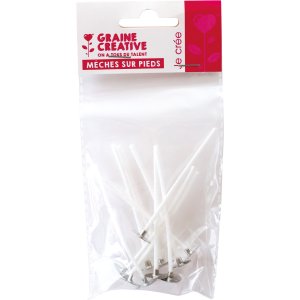 Veke med fot, 7 cm, 10-pack