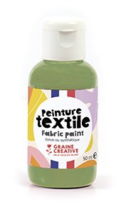 Textilfärg 50 ml khaki Textilfärg 50 ml khaki