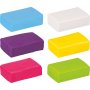 Modelleringslera suddgummi 120 g - 6 f�rger