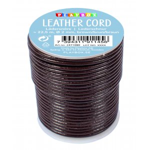 L�dersn�re 22,5 m brun