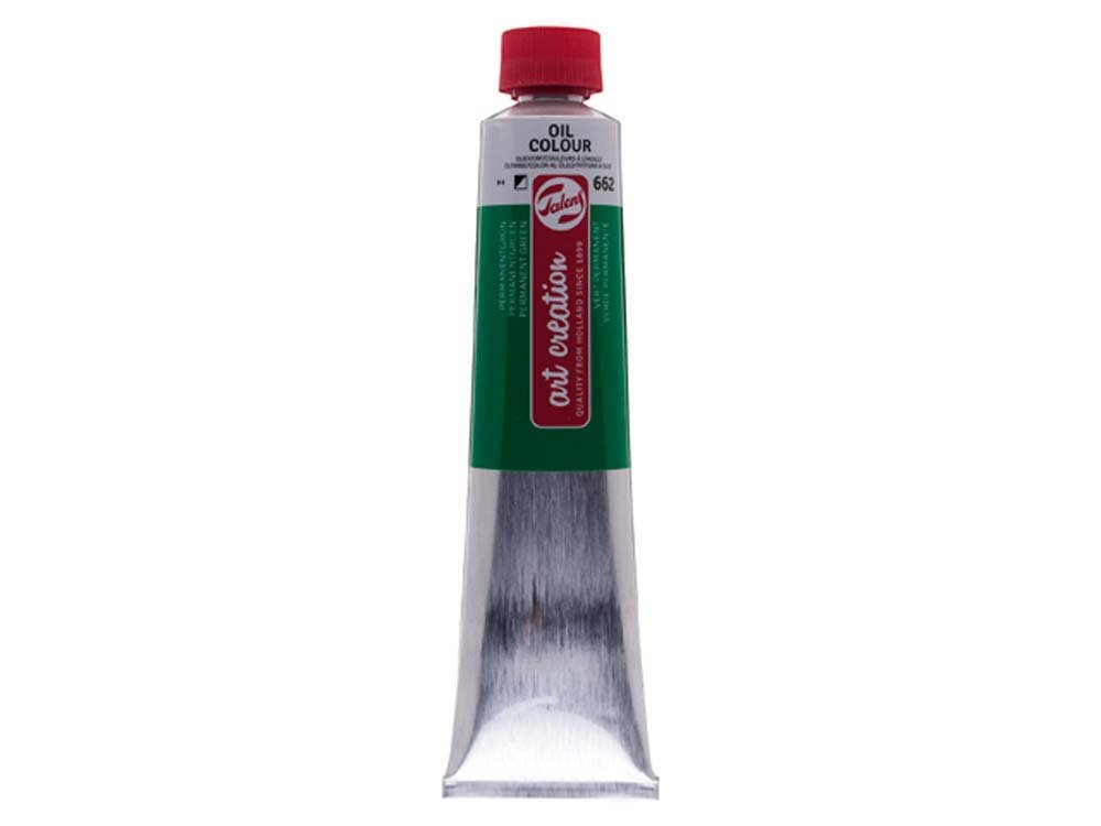 Oliemaling Art Creation 200 ml - Permanent Green - Oliefarver, Kunstnerfarver
