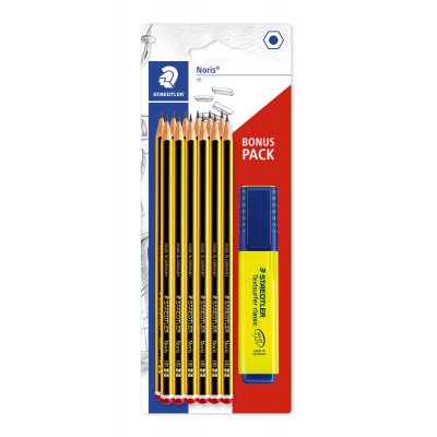 Noris Student Pack med blyanter og highlighter