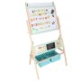 Utbildningstavla LULILO Kredo 3-i-1 med magnetisk whiteboard och griffeltavla 112 x 43 x 62 cm - Tr�