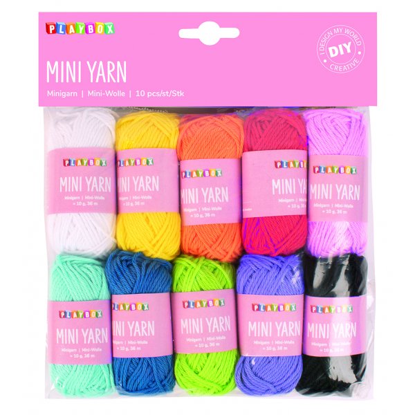 Minigarn Bomull - 10x10g