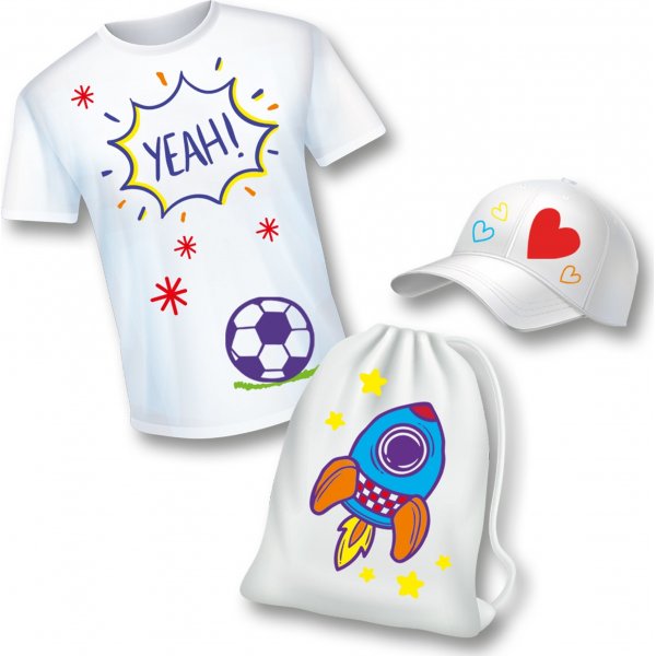 Mote tekstilfarge 6 x 45 ml Mote tekstilfarge 6 x 45 ml