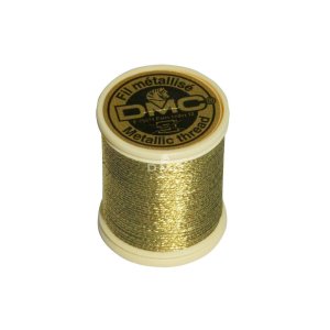 Metalltr�d DMC Metallic Thread Light Gold 40 m