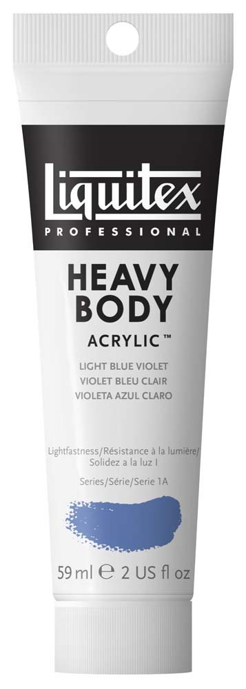 Akrylfärg Heavy Body Liquitex 59 ml - 680 Light blue violet - Akrylfärger, Konstnärsfärger