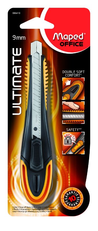 Kniv - Maped - 9 mm - Hobbyknive, Skæreværktøj, Håndværk