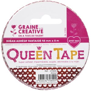 Queen tape tejp 48 mm x 8 m Queen tape tejp 48 mm x 8 m