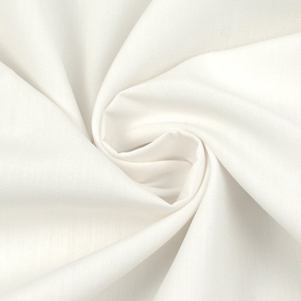 Bomullspoplin Fashion Standard 9 – 145 cm - Cremevit - Bomullspoplin, Bomullstyg, Tyger