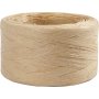 Raffia Papirgarn - sand - 100 m