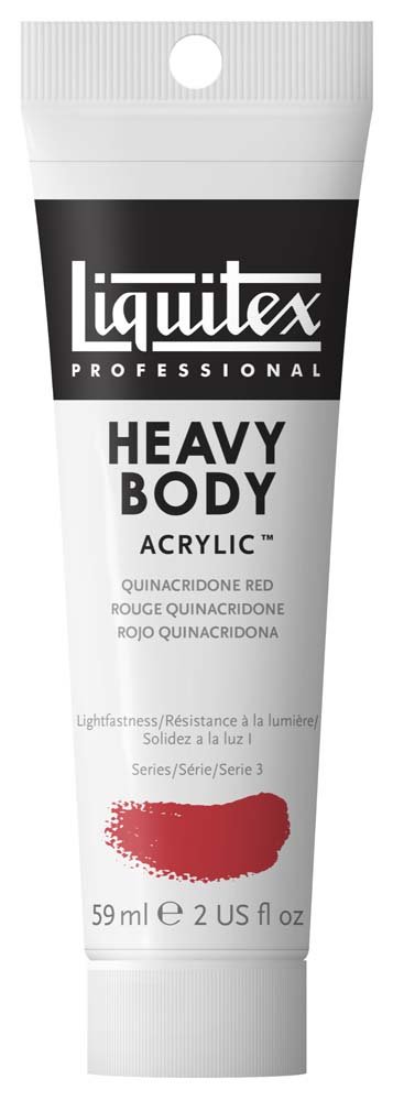 Akrylfärg Heavy Body Liquitex 59 ml - 112 Quinacridone red- Ny 2015 - Akrylfärger, Konstnärsfärger