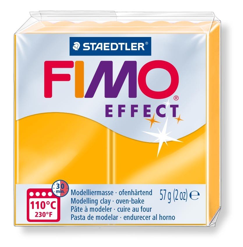 Modellervoks Fimo Effekt 57 g - Neon Orange - Fimolera, Modellere, Hobbyartikler til børn, Hobbymateriale, Håndværk