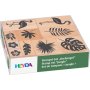 St�mpelset djungel 12 x 3 x 10 cm