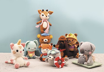Amigurumi-kit säl Amigurumi-kit säl