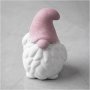 Silikonform Julenissen 10 cm Matt Transparent - 1 stk. Silikonform Julenissen 10 cm Matt Transparent - 1 stk.