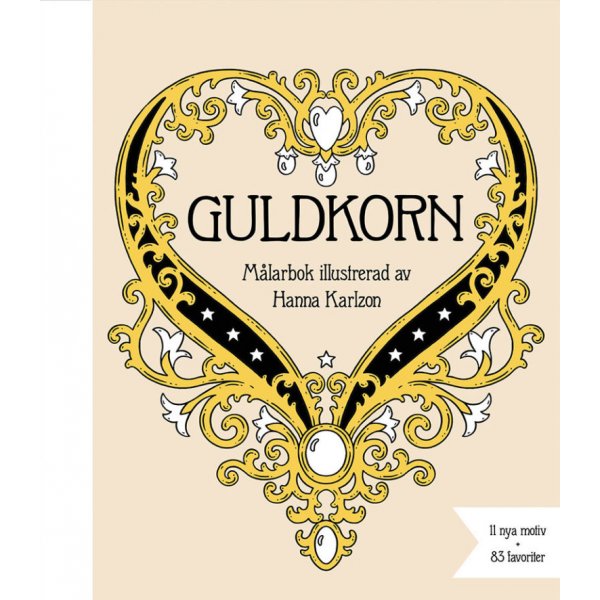 Malebog - Guldkorn - 11 nye motiver + 83 favoritter