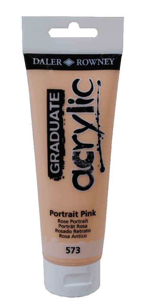Akrylfärg Graduate 120 ml - Portrait Pink - Akrylfärger, Konstnärsfärger