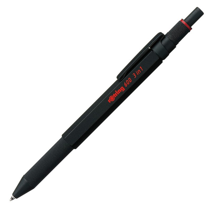 Kuglepen/Pen Rotring 600 - Sort - Penne, Penne, kridt & tusch