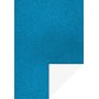 Glitterpapper A4 200 g peacock bl�