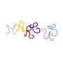 Chenille 8 mm svart, 1 meter Chenille 8 mm svart, 1 meter