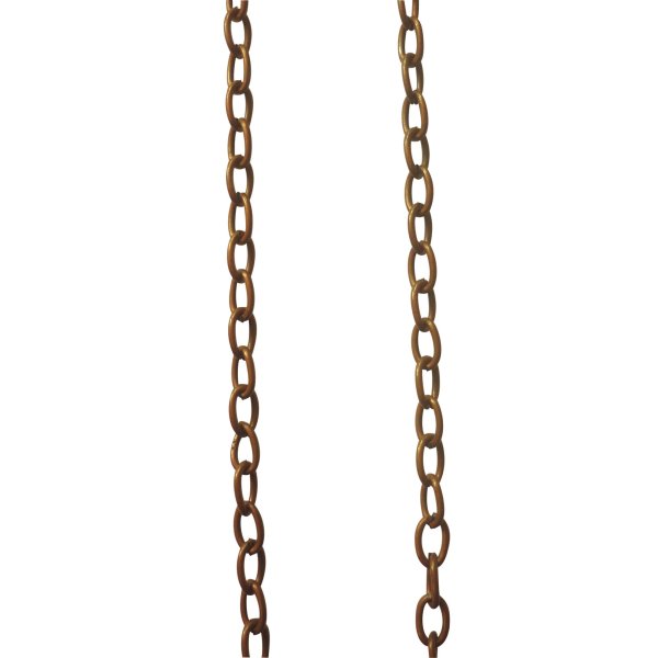Kopparhalsband med stora länkar 2 mm - 64 cm Kopparhalsband med stora länkar 2 mm - 64 cm