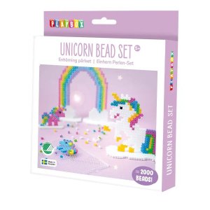 Pärlset Enhörning - Kreativt pysselset med rörpärlor Pärlset Enhörning - Kreativt pysselset med rörpärlor