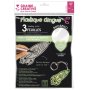 3-pack lysande krympplastark 20 x 26 cm