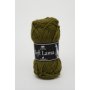 Svarta Fret Soft Lama garn 50g Olivengrnn (83)