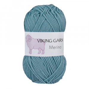 Viking garn Merino 50g - Ljus Petrol (823)