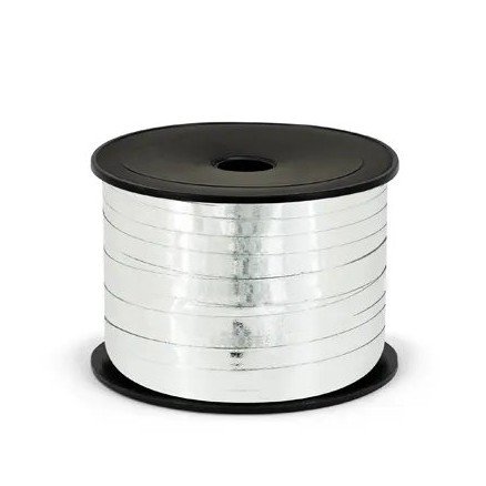 Presentsn�re Metallic 5mm x 25m - Silver