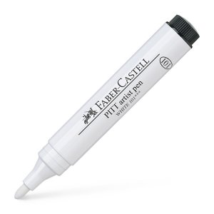 Tegnepen PITT Artist Bullet 2,5 mm - 101 White