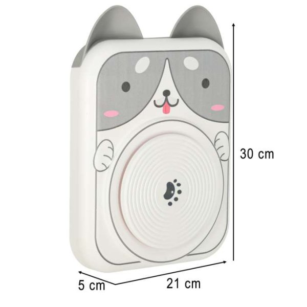 Keramikhjulset Hund Grå Elektrisk 12,7 cm USB för barn 3+ - Komplett set Keramikhjulset Hund Grå Elektrisk 12,7 cm USB för barn 3+ - Komplett set