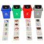 Pedagogiskt spel för sopsortering EKO med 108 kort Pedagogiskt spel för sopsortering EKO med 108 kort