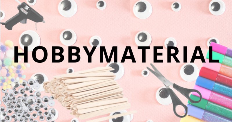 Hobbymaterial hos Skapamer