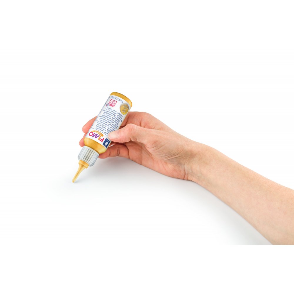 Fimo Decogel 50 ml - Guld - Fimolera, Modellera, Pyssel för barn, Hobbymaterial, Pyssla